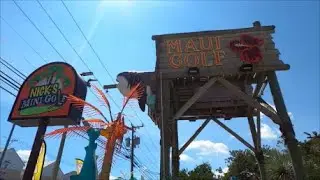 Nicks Maui Mini Golf in Ocean City Maryland #ocmd #minigolf #oceancitymd