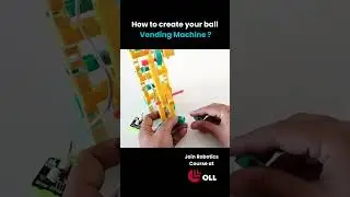 Sensor Controlled Ball Vending Machine #Shorts