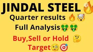 Jindal Steel || Quarter results || New targets || Full analysis || Buy, sell or hold || Stock market