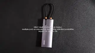 Ldnio DS-16h Newest 6 In 1 Usb Type C USB-C Multi Hub Laptop Docking Station Hd Mi Usb C Hub 6 in 1