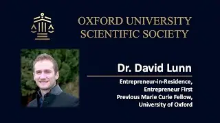 Why should you be an academic entrepreneur? A workshop by David Lunn
