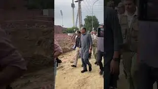 Chairman PCB Mohsin Naqvi at inspection of Qadafi Stadium Lahore