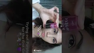 Trying purple tint for the first time @ETUDE_official #etudehouse #lipandcheektint #kbeauty