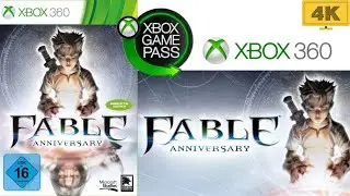Xbox Game pass : Fable Anniversary Xbox 360 gameplay Xbox s&eacute;ries x