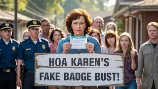 HOA Karen Faked a Health Inspector Badge&mdash;Then Got Arrested When the Real Team Showed Up!
