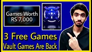3 FREE Games + Epic Games Mystery Vault Games 2022