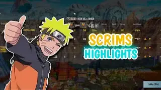 CUSTOM SCRIMS HIGHLIGHTS NON GYRO COMPETITIVE IN ANDROID #bgmiesports #esports