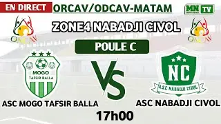 🛑 EN DIRECT ODCAV MATAM ZONE4 NABADJI  ASC MOGO TAFSIR BALLA VS ASC NABADJI CIVOL