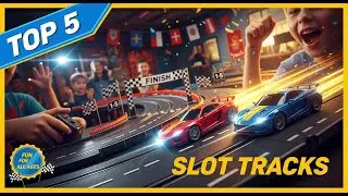TOP 5 Best Electric Race Car Tracks | Classic Slot Car Fun for All Ages!