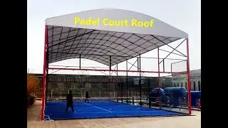 What Is Padel Court With Roof Cover ? Young Padel