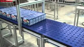 elcom conveyor with modular belt
