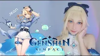 Jean - Sea Breeze Dandelion (summer skin ) [ Genshin Impact ] Makeup Tutorial by Irene01 (Sub JP)