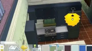 Sims 4 Apartment Build Part 2: Kitchen & Living Room Transformation