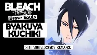 *NEW* Byakuya Kuchiki 5th Anniversary Rework Character Showcase | BLEACH: Brave Souls | 4K