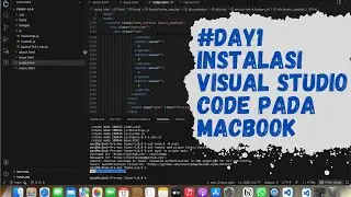 Belajar Web #01 &mdash; Instalasi Visual Studio Code pada MacBook 