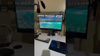 Монитор 144 Гц глючит / монитор 120 Гц глючит #шорты