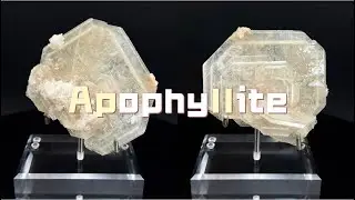 Chinese mineral specimen: Apophyllite from Fengjiashan mine, Daye Co., Hubei, China.