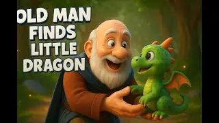 The old man finds little Dragon