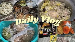 Aj banaya biryani or masala arrange kar liya