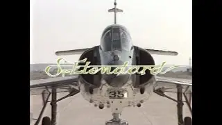 Présentation en vol et au sol - Super Etendard