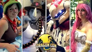EVERYTHING DRAGON CON 2014 - PARADE, POOL PARTY, LOBBY - Epic Cosplay Music Video【RealTDragon】