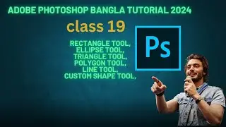 rectangle tool ellipse tool triangle tool polygon tool line tool custom shape tool class 19