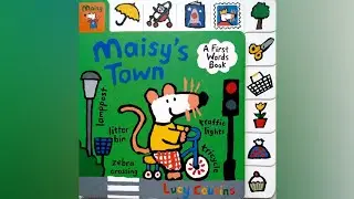 🐁Maisy's Town🐁A first words book🐁By Lucy Cousins 🐁 Children Book 🐁