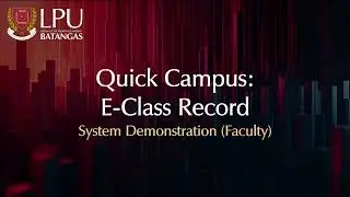 E-Class Record (Midterms)