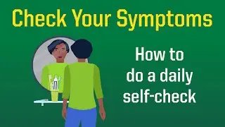 How to do a coronavirus symptom self-check