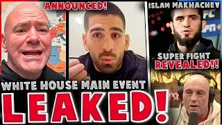 WHITE HOUSE MAIN EVENT FIGHT LEAKED?! | Joe Rogan Reveals Pereira’s Next Fight | MMA News