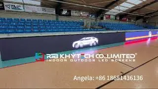 Basketball court perimeter led display  led screen
