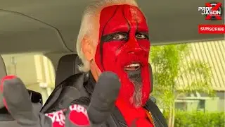 STING WEARS WOLFPAC PAINT ONE LAST TIME!