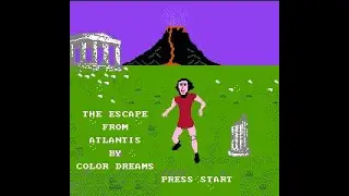 Yugoslav Video Game Nerd Plays Escape from Atlantis (Unreleased Color Dreams Game)