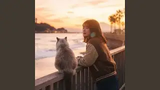 Enoshima Sunset Surf City Pop