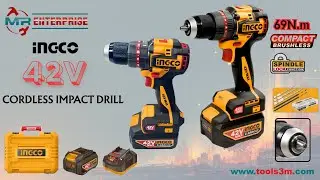 Most Powerful Compact Drill? INGCO 42V 69Nm Brushless Impact Drill Price & Specs 🇧🇩