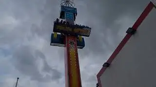 Jumpin Astro, Joseph's POV onride with Frances and offride at Curry's Portrush