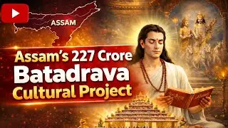 Assam&rsquo;s ₹227 Crore Batadrava Cultural Project | Reviving Srimanta Sankardeva&rsquo;s Legacy #assamnews