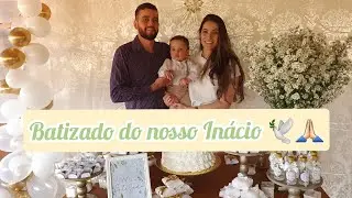 DECORAÇÃO DE BATIZADO|PREPARATIVOS PARA O BATIZADO DO INÁCIO 🕊🙏🏻 (Fizemos tudo)