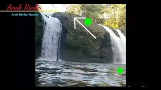 wisata air terjun sapoli di halmahera utara