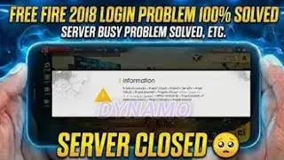 FREE FIRE PRIVATE SERVER | LOGIN PROBLEM | SERVER CLOSED 🥺