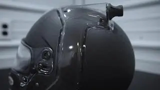 Custom racing car helmets made on the Multiplier