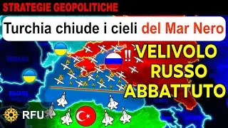 F-16 Turchi Chiudono i Cieli in Risposta all'Invasione dei Droni Russi