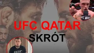 UFC Qatar w 5 minut: Debiut Polaka, wygrana Topurii i trzy nokauty w 1. rundzie