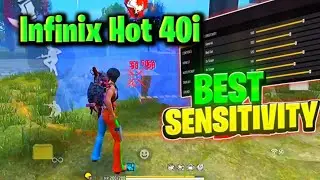 Infinix Hot 40i Ff Sensitivity || Настройка выстрела в голову в Free Fire
