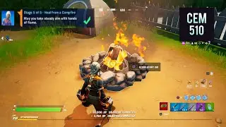 Heal from a Campfire EMBER PUNCHCARD