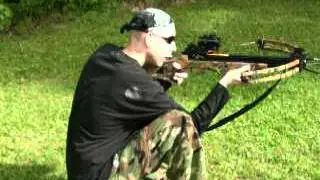 avalanch compound crossbow in the forest test