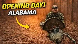 УСПЕХ в день открытия! Охота на индейку на частной земле в Алабаме 🦃