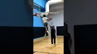 That was a perfect punch #basketball #dunk #reaction