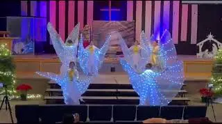 Angeles cantando están danza 
