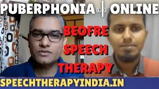 SLP Sanjay Kumar: Pre Puberphonia Treatment  | Voice Disorder | Online Doctors India | Bangalore